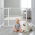 Mumeasy 36-55 in Baby Gate for Doorways, Extra Wide Dog Gate Indoor, White by Mumeasy-FocusonBabyPetSafetyGate