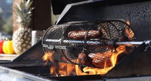 onlyfire Universal Rotisserie Basket BBQ Grilling Basket for Most Grills - Image 6