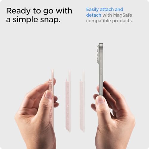Spigen for MagSafe Wallet, Holds 3 Cards, Strong Magnet, Urban Fit MagFit - Image 4