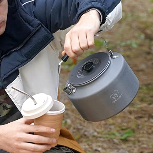 Bulin Camping Kettle, 2.2L Large Portable Stovetop Camp Tea Coffee Pot - Image 6