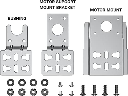 6902 Universal Barbecue Grill Stainless Steel Rotisserie Motor Bracket - Image 3