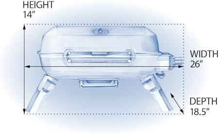 Napoleon TravelQ 240 Compact Portable Propane Grill - Image 4