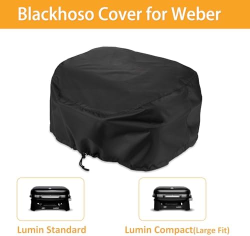 Grill Cover for Weber Lumin Electric Grill, Lumin Compact Grill - Image 2