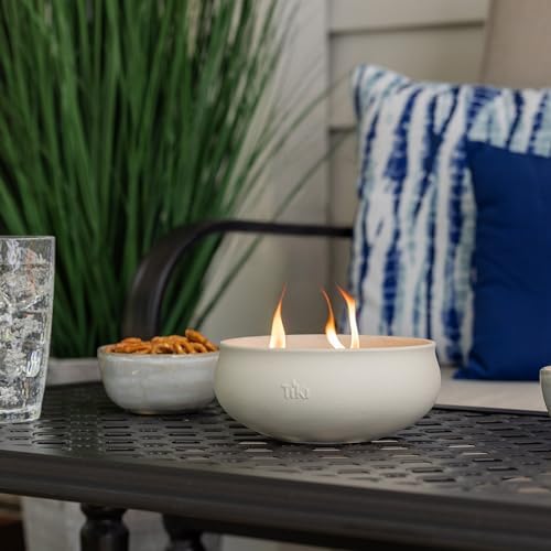 TIKI Citronella Concrete Candle 2 Pack Outdoor Tabletop Décor - Image 3