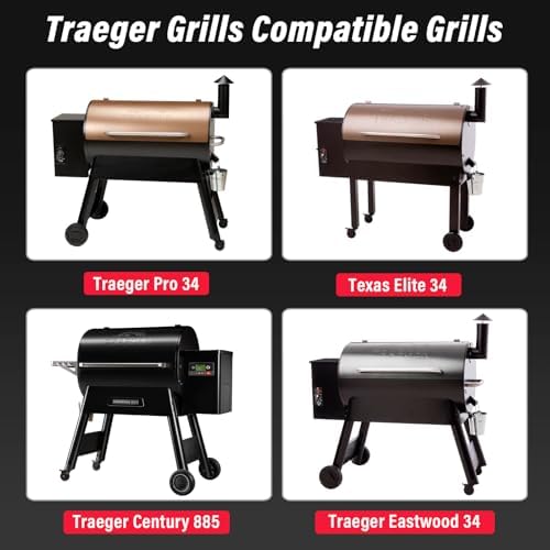 Utheer Folding Front Shelf for Traeger Pro 34, Century 885, Texas Elite 34 - Image 5