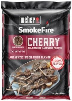 Weber® Grillmaster Cherry All-Natural Hardwood Pellets, 20 lb Bag by Unknown