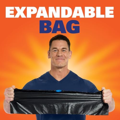 Hefty Ultra Strong 13 Gal Kitchen Trash Bags, Clean Burst, 104ct Bundle - Image 6