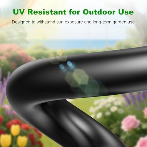 1/2 Inch Blank Drip Irrigation Tubing, 60FT Distribution Hose for Garden, Greenhouse & Raised Beds, Flexible UV-Resistant Watering Line for Drip Irrigation Systems - Image 4