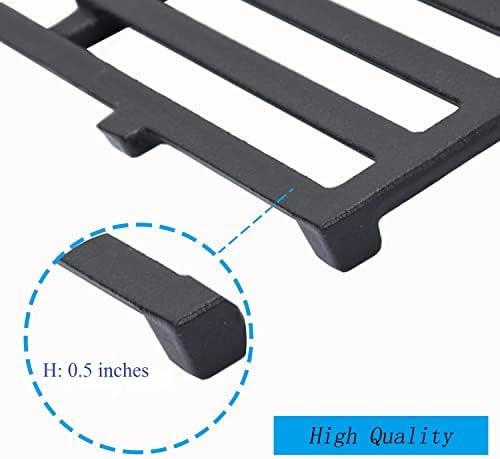Leship 17.5 inch Grill Grates Replace for Weber 7638,Weber Spirit I & II 300 Series Spirit E/S310 E/S315 320 330 SP320 700 Genesis 1000-3500 Gold Silver Platinum B/C Gas Grill (17.5" x 11.9"Each) - Image 6