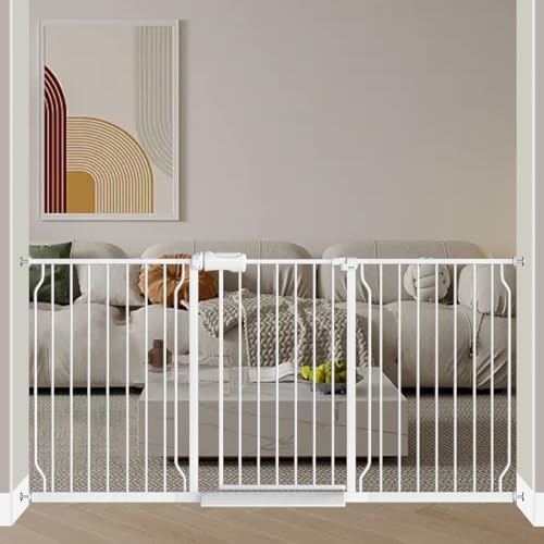 Fairy Baby 67-71.5 Inch Extra Wide Baby Gates Auto Close Child Safety Gates - Image 2