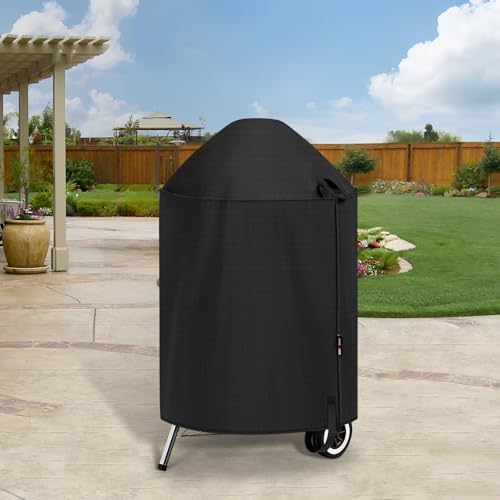 Unicook Waterproof Kettle Cover for 22-Inch Charcoal Grill, 28" Dia x 35" H - Image 7