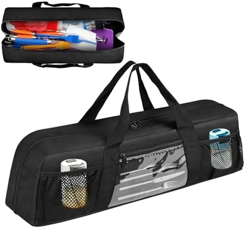 Boczif Grill Utensil Storage Bag, Camping BBQ Tool Storage Organized Bags by Boczif