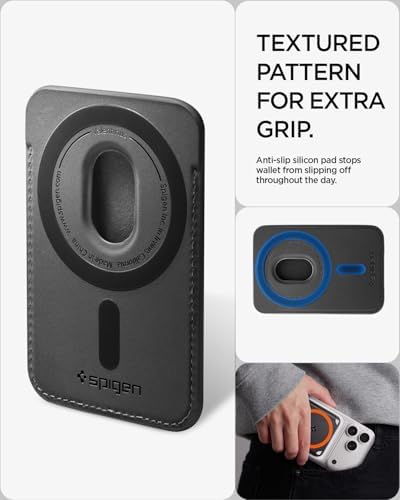 Spigen for MagSafe Wallet, Holds 5 Cards, Strong Magnet, Valentinus MagFit+ - Image 7
