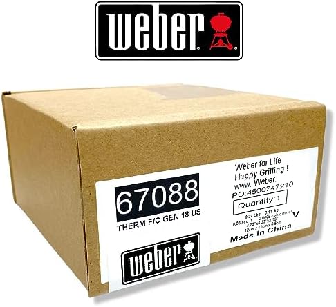 Weber Replacement Thermometer 67088, Center Mount, 2-3/8" Diameter - Image 7