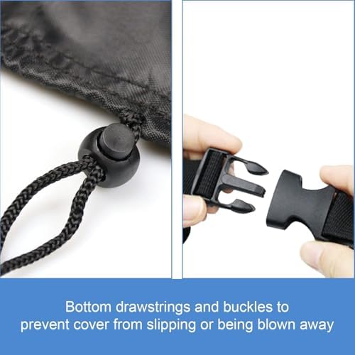 Mini Gas Grill Cover for Charbroil Bistro Pro Tabletop Electric Griddle - Image 5