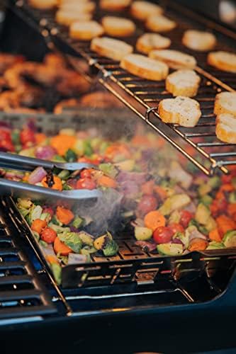 Weber Crafted® Roasting Basket, Stainless‑Steel for Gourmet Grilling - Image 3