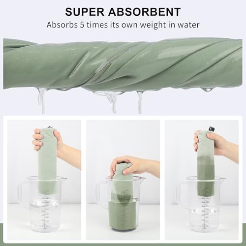 Rainleaf Microfiber Towel Quick Dry Camping & Travel & Gym Towel. Compact - Image 4