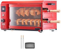 VEVOR Shawarma Grill Machine - 2 String Barbecue Capacity Chicken Shawarma Cooker Electric Broiler Gyro Rotisserie Oven Doner Kebab Grill for Home, Restaurant, Kitchen Parties by VEVOR
