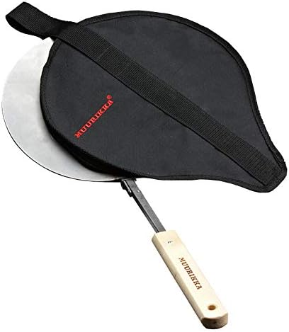 MUURIKKA Light Camping Frying Pan Leisku with Folding Handle and Cover Bag - Image 3