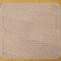 MicoYang Silicone Dish Drying Mat for Multiple Usage,Easy clean,Eco-friendly,Heat-resistant Silicone Mat for Kitchen Counter or Sink,Refrigerator or Drawer liner Translucent M 12 inches x 12 inches by MicoYang