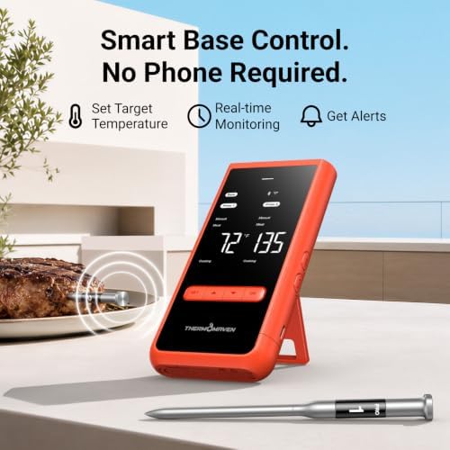 ThermoMaven Smart WiFi Wireless Meat Thermometer for Grilling with 2 Probes - Image 2