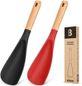 Badiano Silicone Cooking Spoon for Nonstick Cookwares, Multi-function,11.4" by BADIANO