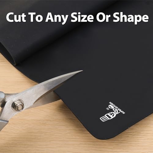 Thick Silicone Counter Mat Large 23.4"by15.6", Heat Resistant Mat - Image 5