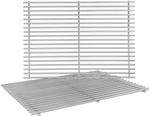 Uniflasy 304 Stainless Steel Grill Grates for Weber Genesis II 300, 18.75" by Uniflasy