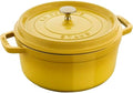 Staub Cast Iron 4-qt Round Dutch Oven - Citron by Unknown