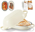5-Quart Oval Dutch Oven for Bread Baking by Culivora