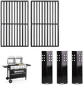 Grill Grate for Brand-Man Hoss Series - 2 Cast Iron Grate & 3 Flame Tamer by BRANDMANGRILLSSINCE1987