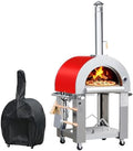 32.5" Dual Fuel Pizza Oven - Wood Fired or Propane Gas Fueled Outdoor Oven by UYRIE