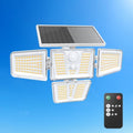 Solar Flood Lights Outdoor,White Motion Sensor Lights 3600LM by TuyLuxeHome