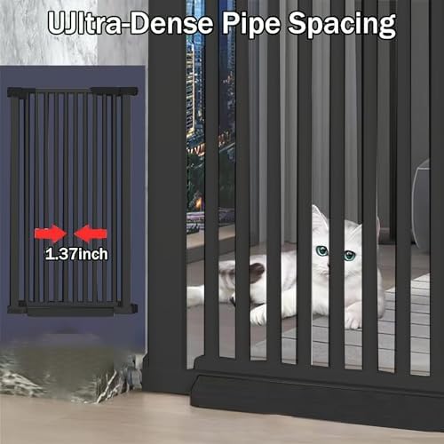 SHYUJAJIE 51.18 Inch Extra Tall Pet Gate - Image 5
