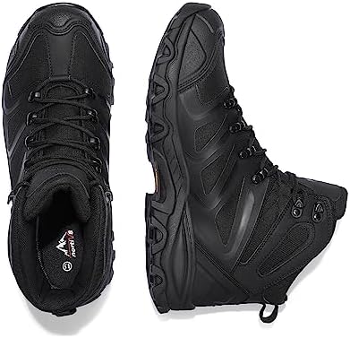NORTIV 8 Men's Ankle High Waterproof Hiking Boots - Image 6