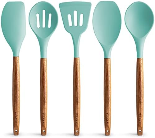 Zulay Kitchen 5 Piece Silicone Utensil Set by ZulayKitchen