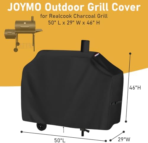 Grill Cover for Realcook Charcoal Grill, BBQ Grill Cover - Image 2