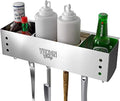 Yukon Glory BBQ Caddy Organizer, Griddle Caddy for Char-Broil 4-Burner by YukonGlory
