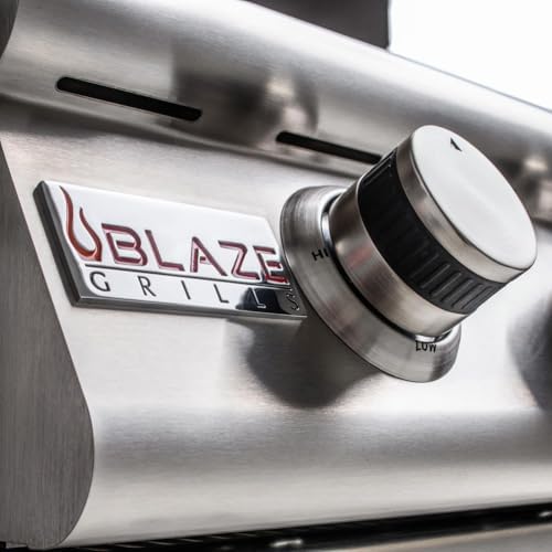 Blaze Outdoor Kitchen Grill | 25-inch Freestanding Natural Gas Grill | 3 Burner Barbecue | Premium BBQ | Commercial Grade Grilling Experience | Best in Class Warranty | Prelude LBM - Image 3