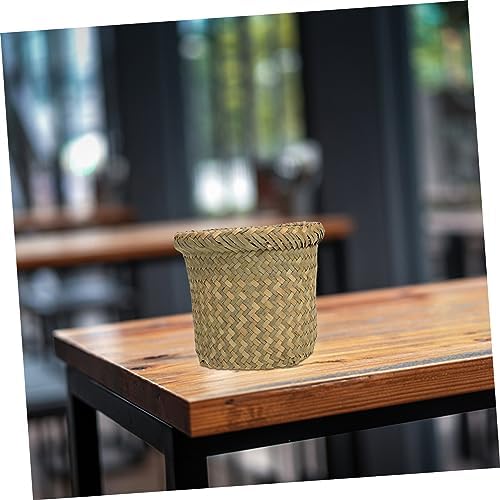 Outdoor Woven Storage Basket Natural Trash Holder for Home Decor Picnic and Household Storage Versatile and for Fruits Vegetables and Snacks - Image 6
