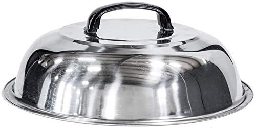 Blackstone® 12" Round Griddle Basting Cover, Stainless Steel - Image 4