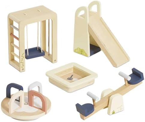 Le Toy Van Wooden Dollhouse Outdoor Furniture Set by LeToyVan