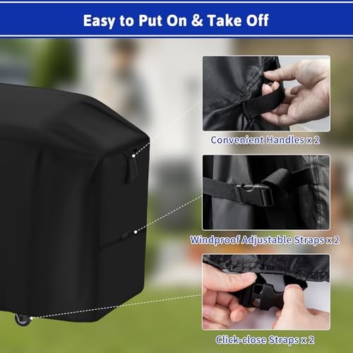 Grill Cover 36 inch for Blackstone Model 2162 36" Culinary Omnivore Griddle - Image 4