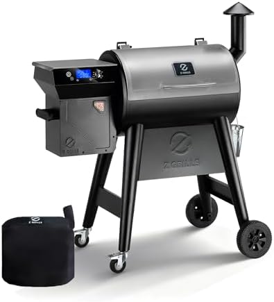 Z GRILLS 450E Pellet Smoker Grill, PID 3.0, 180-450°F Temperature by ZGRILLS