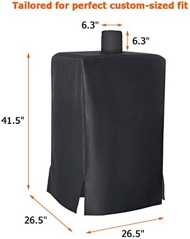 NEXCOVER 73550 Pellet Smoker Cover, 600D Heavy Duty BBQ Grill Cover for Pit Boss Grills 77550 5.5 and 5 Series PBV5P1, pro Series 4 Vertical Pellet Smokers PBV4PS1 - Image 2