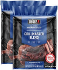 Weber Grillmaster Blend All-Natural Hardwood Pellets for Wood Pellet Grills, 20 lb Bag (Pack of 2) by Unknown