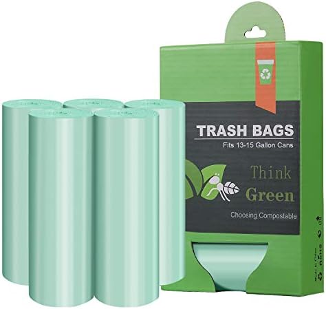 13 Gallon Trash Bags，AYOTEE 13-15 Gallon Tall Kitchen Garbage Bags by AYOTEE