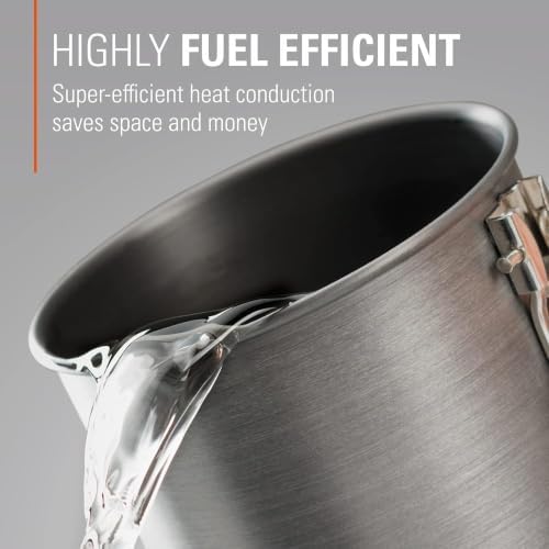 GSI Outdoors Halulite Boiler, Hard-Anodized Camp Pot, 1.1L & 1.8L - Image 5
