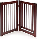Primetime Petz 33234 Extension Kit for 360 Configurable Walk Through Folding Pet Gate,Walnut, (30" With Door) by primetimepetz
