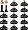 12 Pack Brass Misting Nozzles Outdoor Cooling System by NFAMRZCAR